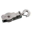 【SALE価格】エスコ (ESCO) EA987SR-3 82.5mm フック付滑車(ステンレス製) EA987SR-3
