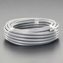 【SALE価格】エスコ (ESCO) EA940AG-3B 300V/12A/ 50m ビニールキャブタイヤケーブル(灰) EA940AG-3B