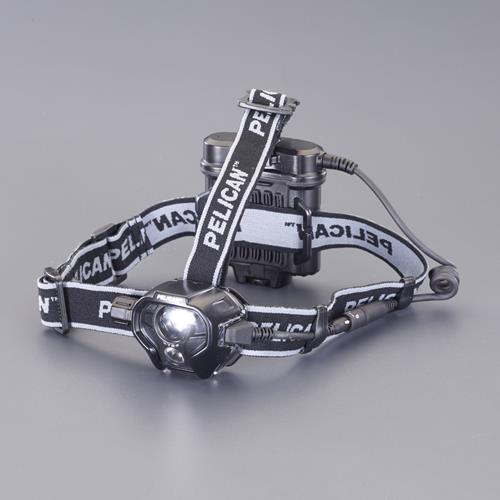 エスコ (ESCO) [単3x4本] ヘッドライト/LED(防爆構造/黒) EA758WB-30