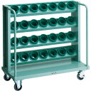 TRUSCO ツーリングワゴン HSK100A BT50 NT50兼用 4段 28個収納 ( VTLW-D48 ) トラスコ中山(株)