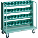 TRUSCO ツーリングワゴン HSK63A BT40 NT40兼用 4段 36個収納 ( VTLW-E410 ) トラスコ中山(株)
