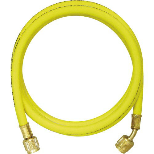 イエロージャケット 1/4”接続3/8 チャージングホースプラス2 244cm 黄 ( Y20496 ) YELLOW JACKET社
