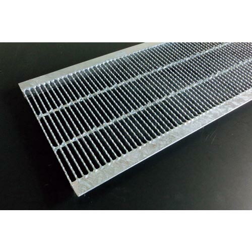 奥岡 スチール製 U字溝用 グレーチング 溝幅300用 細目 ノンスリップ ( OKUN-P3 30-19 ) (株)奥岡製作所