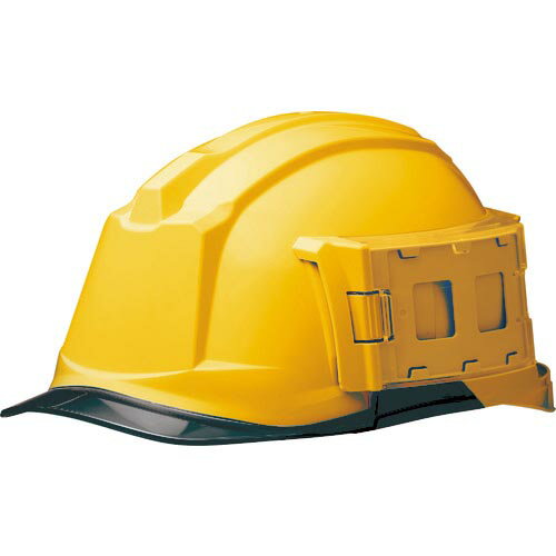 ミドリ安全 IDケース付ヘルメット SC-19PCL-ID RA3 アルファ イエロー/スモーク ( SC-19PCL-ID-RA3-ALP..