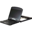 ATEN コンソールドロワー/18.5インチワイドLCD/HDMI DVI VGA/ロングレール ( CL3800NWJJL ) ATENジャパン(株) 【メーカー取寄】(4)