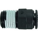チヨダ チューブ継手 ファイブ樹脂メイルコネクタ 8mm・R1/4 ( FR8-02M ) 千代田通商(株)