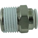 チヨダ ファイブメイルコネクタ W(白)10mm・R1/2 ( F10-04MW ) 千代田通商(株)