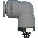 チヨダ ファイブメイルエルボ W(白)4mm・M5X0.8 ( F4-M5MLW ) 千代田通商(株)