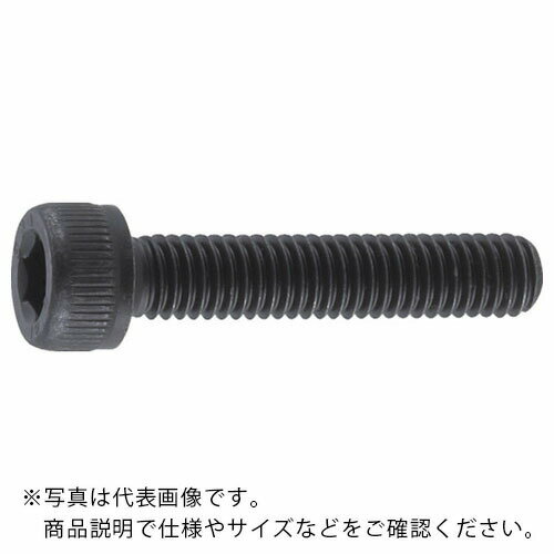 TRUSCO　六角穴付ボルト　黒染め　全ネジ　M8×15　42本入　／キャップボルト（CAP） B30-0815 ( B300815 ) トラスコ中山（株）