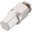 TONE　ドライバービットソケット　ヘキサゴンビット　差込角12．7mm　全長36．5mm BIT4-H14 ( BIT4H14 ) TONE（株）