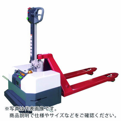 Bishamon ハンドパレットトラック式無人搬送車 デリバリーハンド 均等荷重1000kg フォーク長さ1070×幅153×間隔214mm 全長1707mm ( ABM10M-L65 ) (株)スギヤス