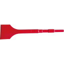 【SALE価格】モクバ印 電動ハンマー用カットチゼル 17H×75mm巾×320mm ( B10-75 ) (株)小山刃物製作所