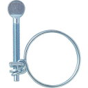 TRUSCO 指ネジ式ワイヤバンド 締付径18~22mm ( P-TWBN-22 (18カラ22 1コウリ) ) トラスコ中山(株)