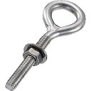 【SALE価格】TRUSCO ロングアイボルト ステンレス製 Φ3.5×穴径10×M4 (1個) ( TIB-4ML ) トラスコ中山(株)