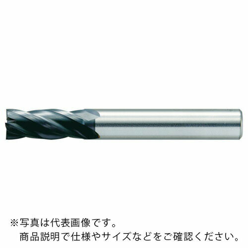 ユニオンツール 超硬エンドミル スクエア φ10×刃長22 ( C-CES4100 (246-8027) ) ユニオンツール(株)