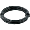 TRUSCO カラー針金 小巻タイプ 黒 20番手 線径0.9mm×15m ( TCWS-09BK ) トラスコ中山(株)