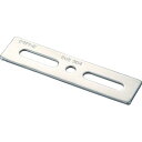 TRUSCO ジョイント金具24型フラット クロム 寸法100 穴数3 ( TK24-F2C ) トラスコ中山(株)