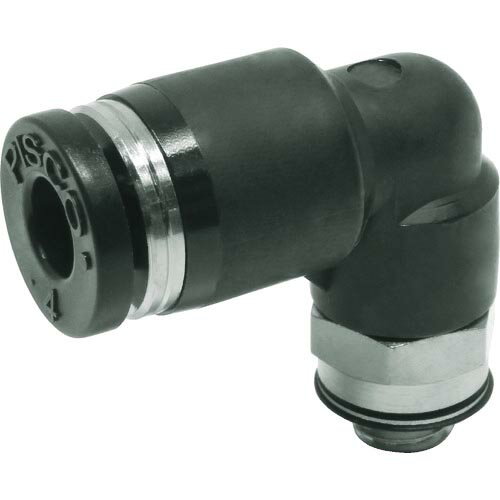 PISCO チューブフィッティング エルボ 適合外径4mm 接続口径M5×0.8 ( PL4-M5 ) (株)日本ピスコ
