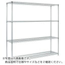 TRUSCO ステンレス製メッシュラック H1838XW1205XD305 4段 ( TSM-6434 ) トラスコ中山(株)