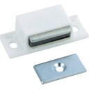 【SALE価格】TRUSCO マグネットキャッチ 樹脂製 L40mm 白 ( TSM-10P-W ) トラスコ中山(株)