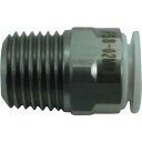 【SALE価格】チヨダ ファイブSUSメイルコネクタ 白 8mm・R1/4 ( FS8-02MW ) 千代田通商(株)