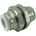 チヨダ ファイブバルクヘッドユニオン W(白)10mm ( F10-00BUW ) 千代田通商(株)