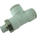 チヨダ ホース継手 ファイブメイルランティ W(白) 10mm・R1/8 ( F10-01RTW ) 千代田通商(株)