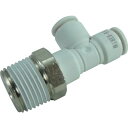 チヨダ ホース継手 ファイブメイルランティ W(白) 6mm・R3/8 ( F6-03RTW ) 千代田通商(株)