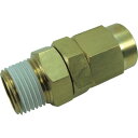 チヨダ 配管継手 ユニバーサルニップル 12mm・R3/8 ( H8-3MU (GTO-92U) (3/8オス) ) 千代田通商(株)