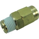 チヨダ ホースニップル 10mm・R1/4 ( H6.5-2M (ZTO-605) (1/2オス) ) 千代田通商(株)