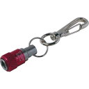 【SALE価格】TOP 携帯用ソケットホルダー ナスカン付 レッド ( ESH-RN ) トップ工業(株)