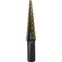 【SALE価格】エビ ステージドリル Tinコーティング 9段 軸径10mm 4-12 ( LB412BG ) (株)ロブテックス