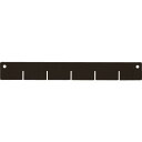 【SALE価格】TRUSCO スチール製ワゴン用仕切り板 カスタムワゴン用 小 W314×H40 ブラック ( TACRES40BK ) トラスコ中山(株)