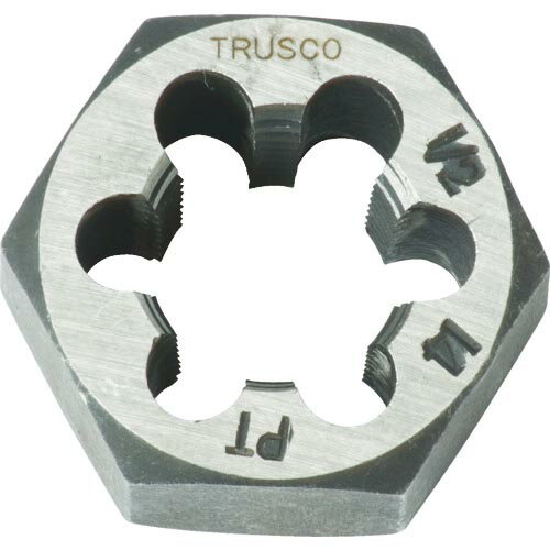 TRUSCO　六角サラエナットダイス　PT1／2－14 TD6-1/2PT14 ( TD612PT14 ) トラスコ中山（株）