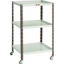 【SALE価格】TRUSCO V型ツールワゴン 482X420XH798 3段 ( VL-13 ) トラスコ中山(株)