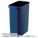 TRUSCO くず入れ 角型 13.0L ダークブルー ( TGYC638 ) トラスコ中山(株)