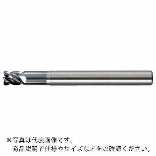 ユニオンツール 超硬エンドミル ラジアス φ2×コーナR0.5 ( CRRS4020-05-06 (237-5020) ) ユニオンツール(株)