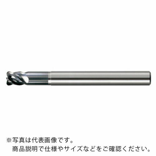 ユニオンツール 超硬エンドミル ラジアス φ3×コーナR0.8 ( CRRS4030-08-09 (237-5030) ) ユニオンツール(株)