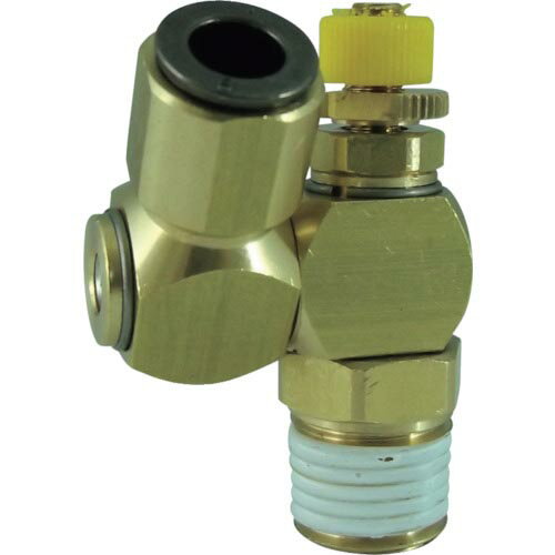 チヨダ フジスピードコントローラβ(金属)メーターアウト 6mm R1/4 ( B6-02SC-O (メーターアウトタイプ) ) 千代田通商(株)