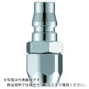 ナック クイックカップリング AL20型 鋼鉄製 ウレタンホース取付用プラグ 6.5×10.0 ( CAL22PB ) 長堀工業(株)