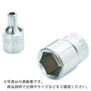 TONE ソケット(6角) 吋目 1/4inch 全長22mm ( 2SB-08 ) TONE(株)