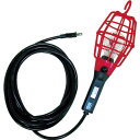 【SALE価格】ハタヤ 補助コードランプ 60W耐震電球付 電線10m ランプガード赤 ( ILI-10R ) (株)ハタヤリミテッド