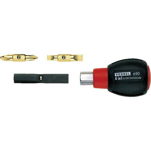 VESSEL クッション4WAYスタビードライバー No.(+1/+2・-4.5/-6) ( TD-110 ) (株)ベッセル