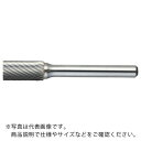 【SALE価格】TRUSCO 超硬バー 円筒型 Φ12.7X刃長25X軸6 シングルカット ( TB1C127S ) トラスコ中山(株)