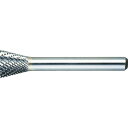 【SALE価格】TRUSCO 超硬バー 逆テーパーΦ12.7(28°)X刃長12.7X軸6ダブル ( TB52C127 ) トラスコ中山(株)