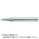 【SALE価格】TRUSCO 超硬バー テーパー先丸型 Φ9.5(14°)X刃長27X軸6 シン ( TB7C095S ) トラスコ中山(株)
