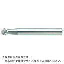 【SALE価格】TRUSCO 超硬バー 球型 Φ6X刃長5.5X軸6 シングルカット ( TB8C060S ) トラスコ中山(株)