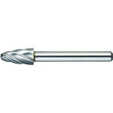 【SALE価格】TRUSCO 超硬バー 砲弾型 Φ9.5X刃長19X軸6 アルミカット ( TA3C095 ) トラスコ中山(株)