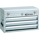 TONE ツールチェスト 508X232X302mm シルバー ( BX230SV ) TONE(株)