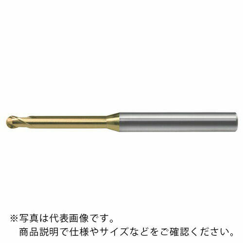 ユニオンツール 超硬エンドミル ロングネックボール R0.4×有効長6×φd4 ( HSLB2008-060 (245-5086) ) ユニオンツール(株)